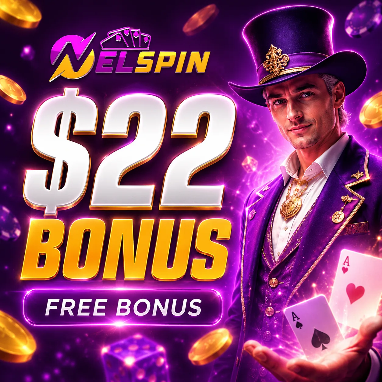Nelspin bonus visual