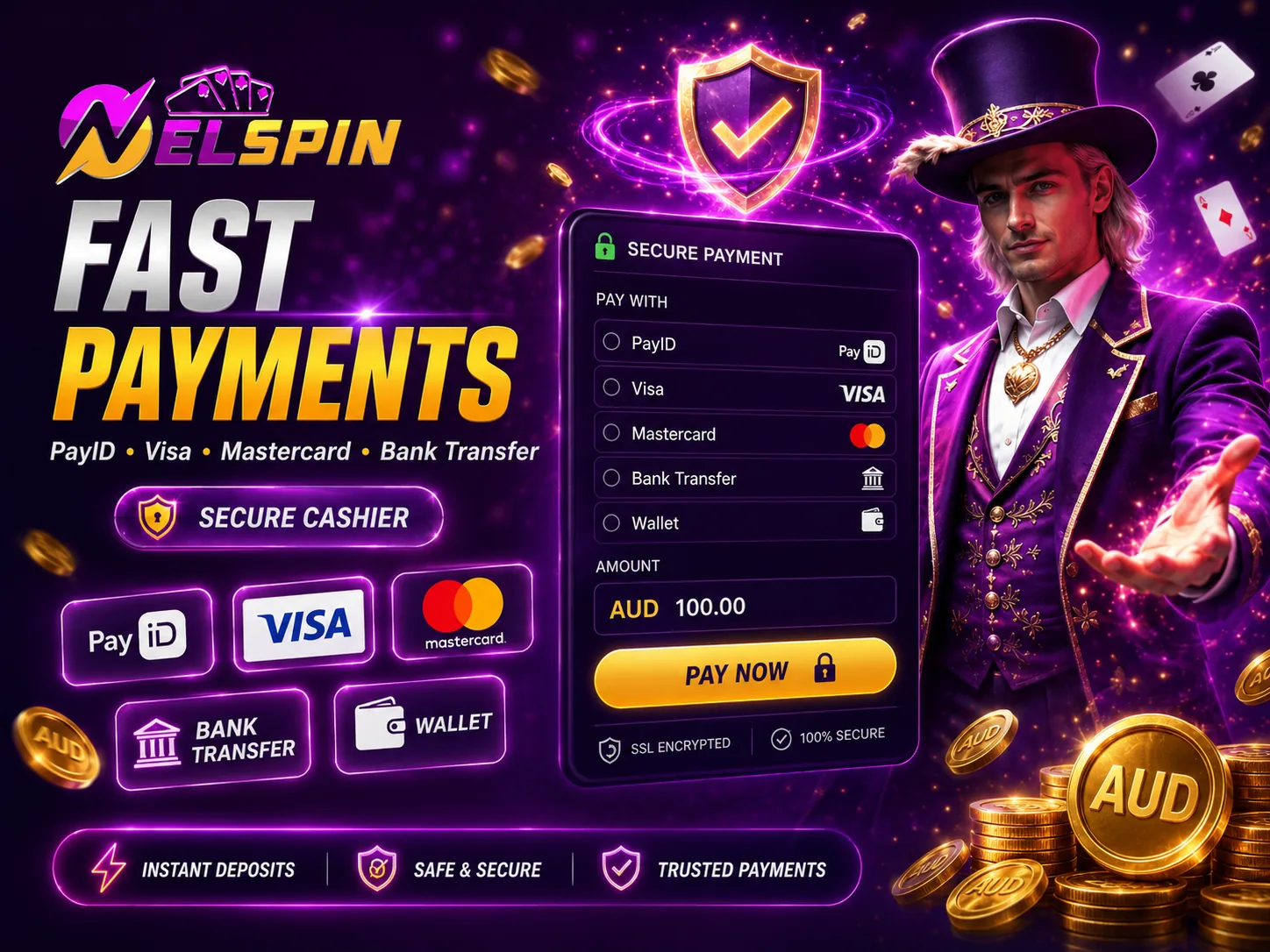 Nelspin payments visual